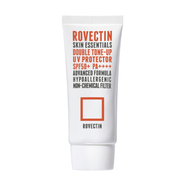 [Deal] ROVECTIN - Skin Essentials Double Tone-up UV Protector SPF50+ PA++++ (New) - 50ml Top Merken Winkel